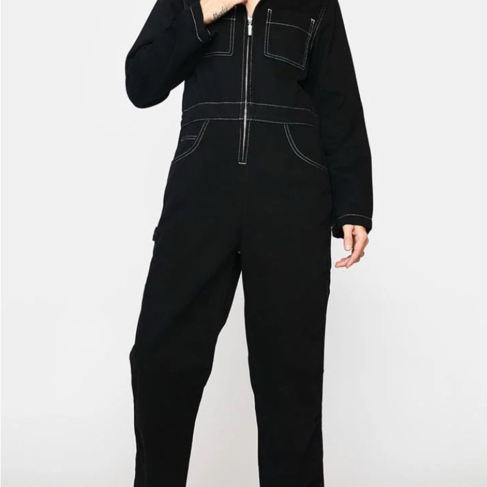 Kickers Black Boilersuit